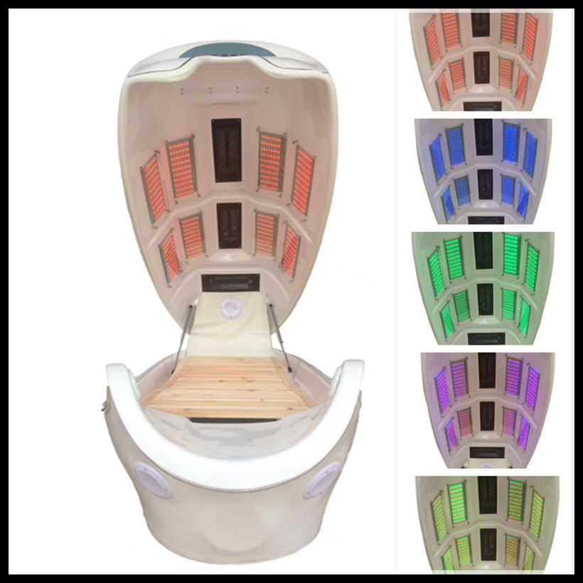 Far Infrared Hydromassage Led Red Light Therapy Capsule Machine For Slimming
