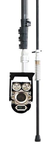 IP68 Waterproof Wireless Pole Camera 9 Hours Life Battery Sewer Pipe Fast