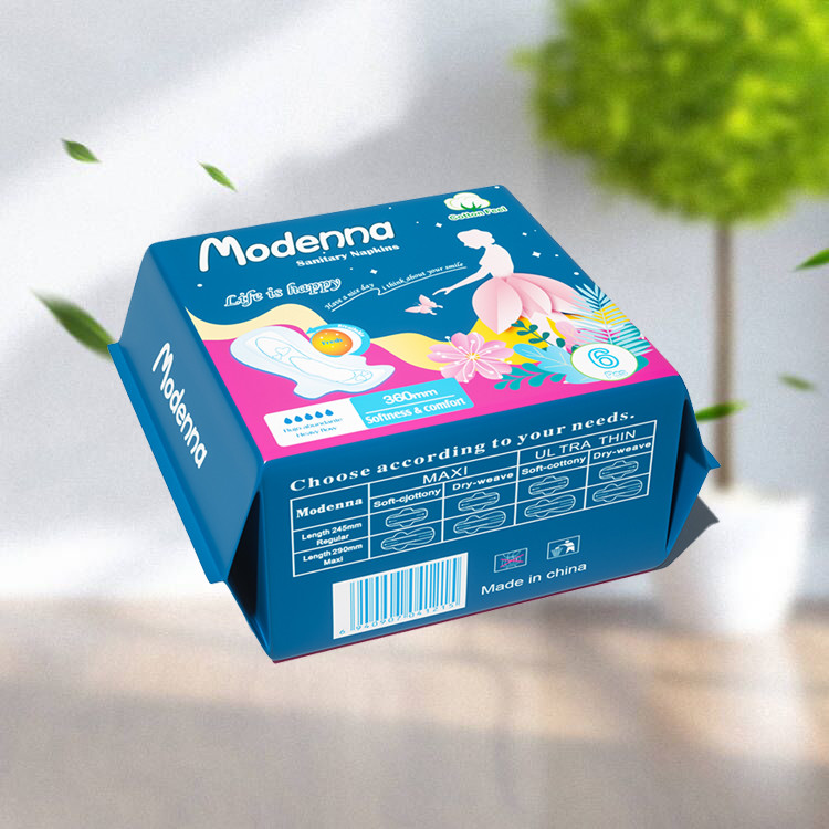Cheap Negative Ion Sanitary Napkins With Wings Factory Wholesale Overnight Sanitary Napkin