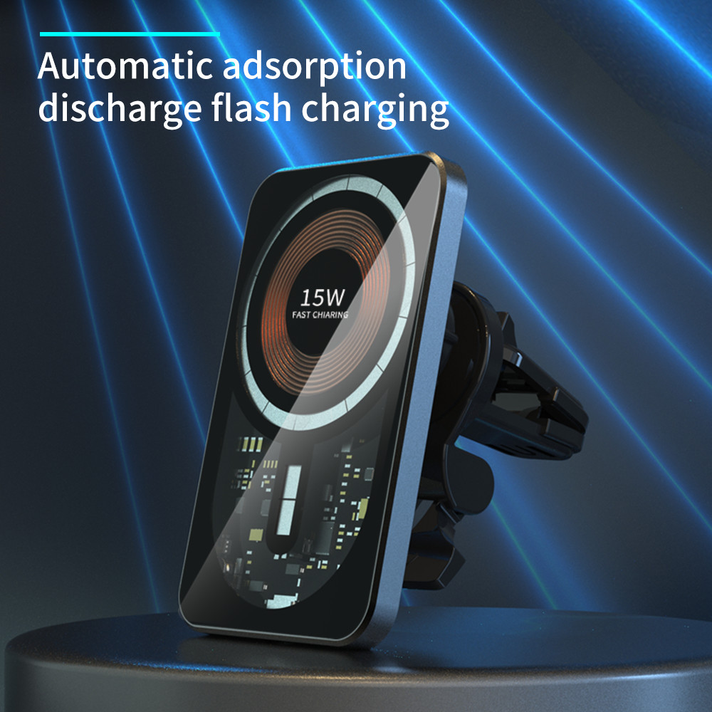 OEM Fast Magnetic Car Charger Wireless Car Phone Holder Customized