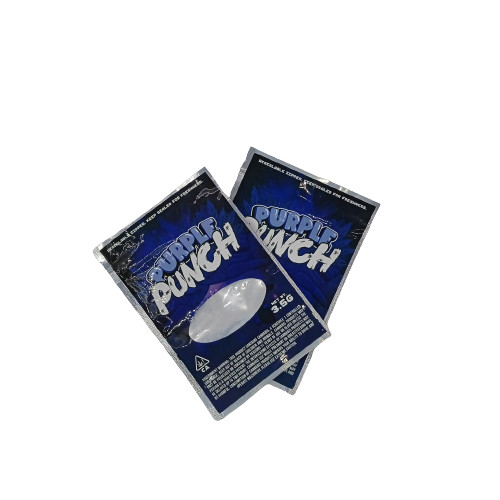 Aluminum Foil Mylar ziplockk Bags Stand Up With Window For weed Weed Packaging
