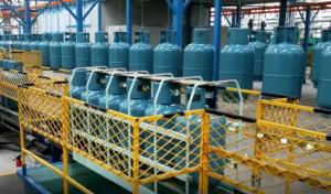 China Tank Gas LPG Air Leakage Testing Machine Production Line 0.6-0.8MPa on sale