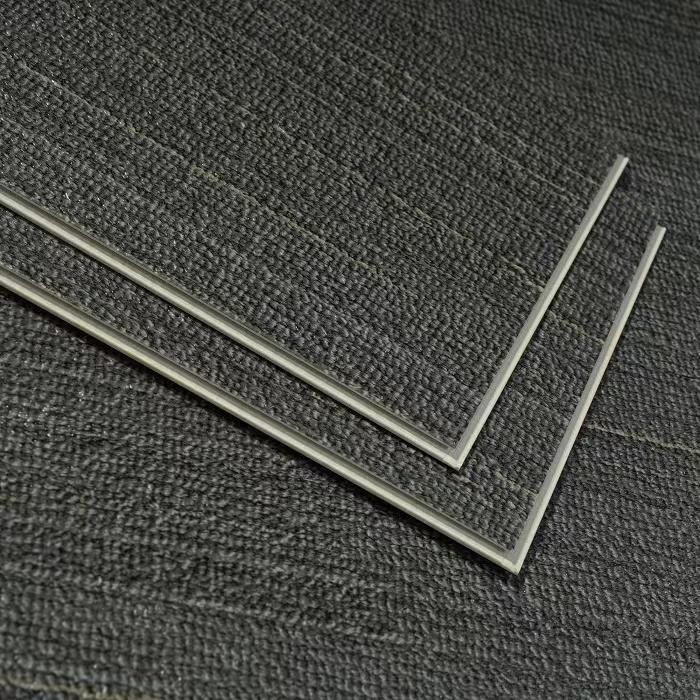 ISO14001 Wood Grain Flooring 4mm Rigid Core SPC Flooring With Click Lock