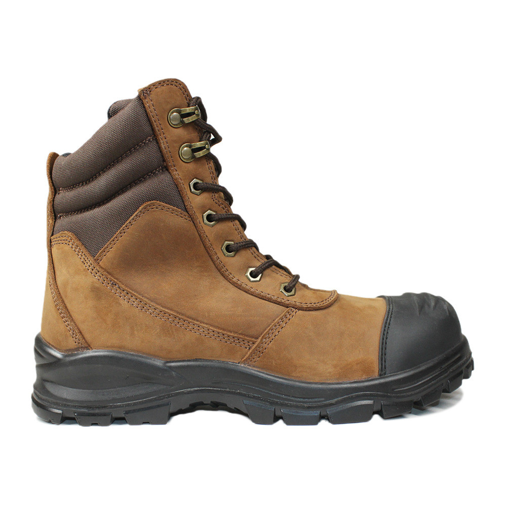 Anti Impact Anti Puncture Anti Slip High Top Protective Ankle Safety Shoes