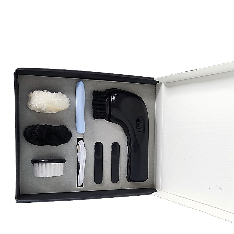 Multifunctional 5V 1800mAh safe Electric Shoe Shine Kit Polisher