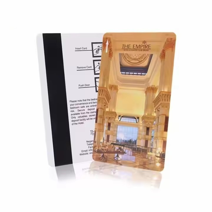 Full Color Printing Magnetic Hotel Room Key Card with ISO/IEC 14443-A RF Interface