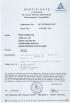 Prasa Company Imp. & Exp. Co., Ltd Certifications
