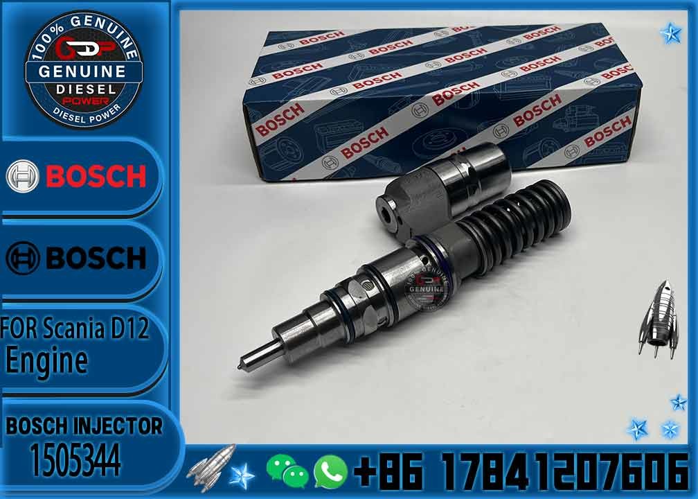 Common rail diesel engine parts fuel injector 1505344 diesel fuel injector 1505344 for SCANIA