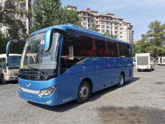 Used Toyota Higer Buses For Philippines Hiace Right Hand Drive Mini Car Kinglong Bus Coach XMQ6802 35 Seats