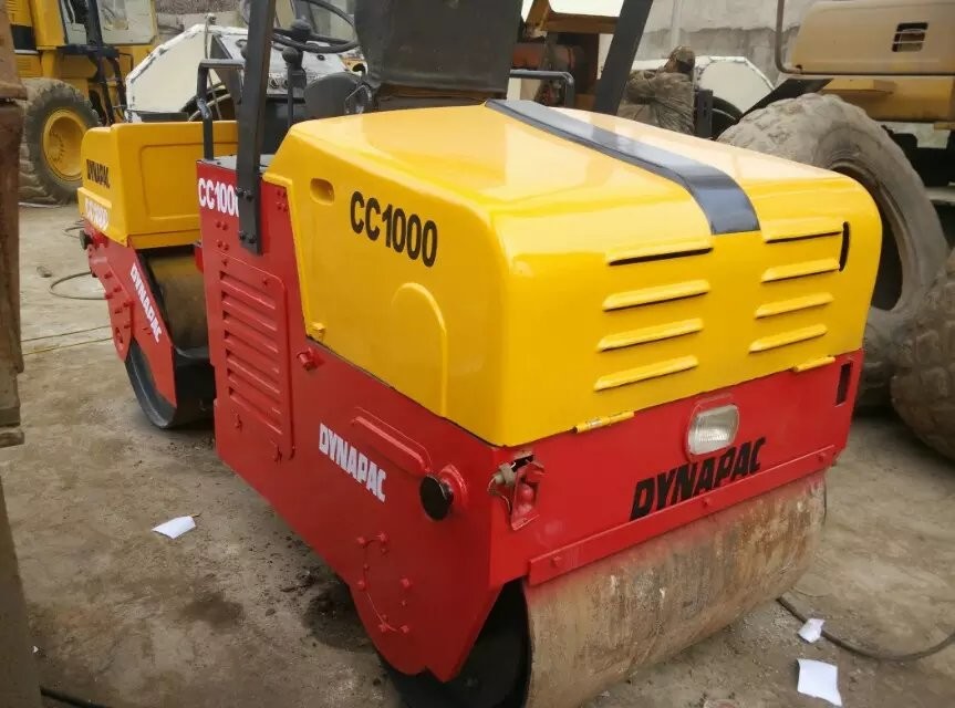 Used Road Roller Dynapac CC1000 Douable Drum Roller With Cheap Price
