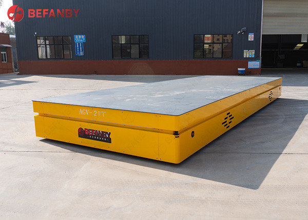Heavy Capacity PU Wheels Transfer Carts With Trackless