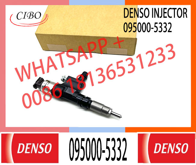 fuel engine diesel injector 095000-5332 095000-5333 for HINO OE 23910-1302/23670-E0150 with low price high quality 09500