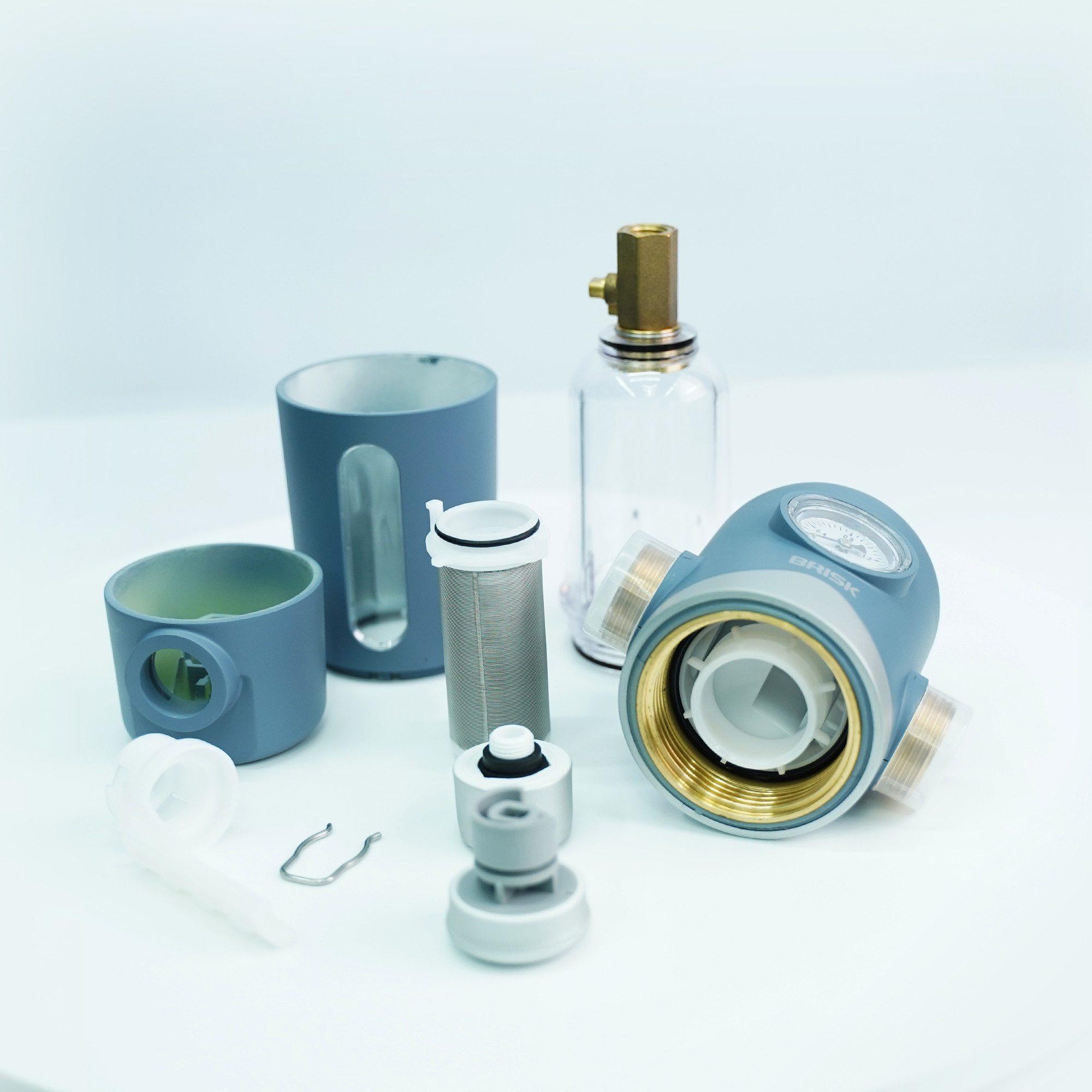 3/4in Flushable Whole House Pre Filter Well Sediment Filter System 0.78kgs
