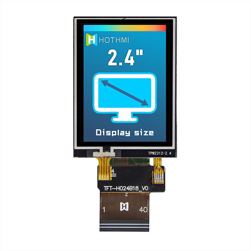 2.4 Inch IPS 240x320 TFT Display Panel ST7789V Sunlight Readable With Resistive Touch Panel