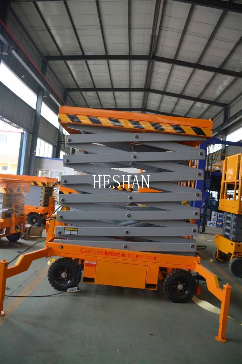 Pneumatic Mobile Scissor Lift Table Hydraulic Electric 10M 12M 16M 20M Height