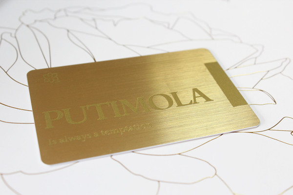 Standard Size most popular design low price metal art card glossy