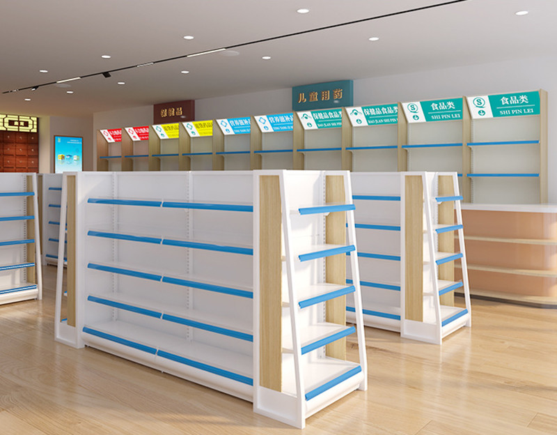 Economical Steel Rack For Medical Shop ODM 4-8 Layers Light Duty