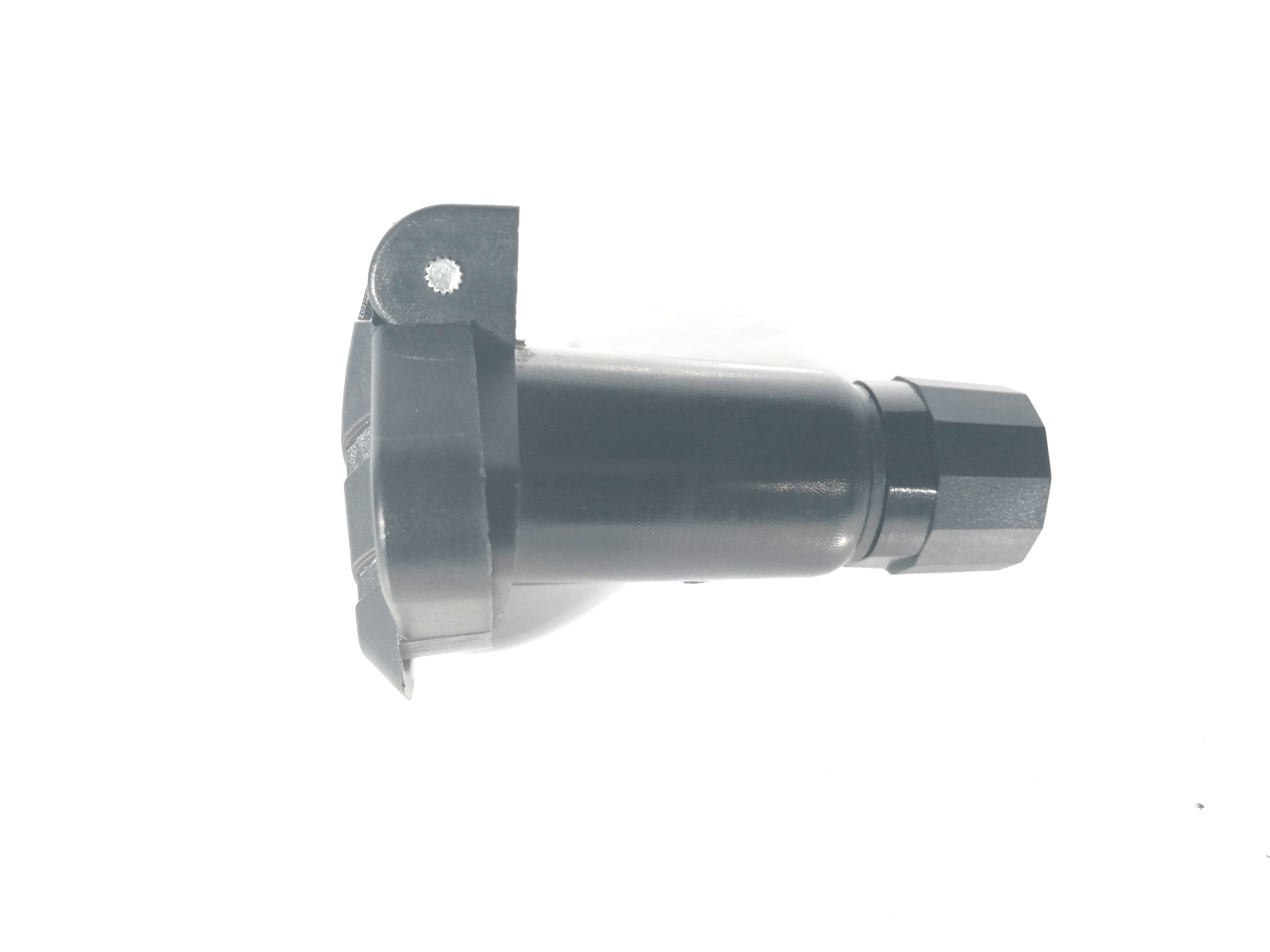 Nylon Trailer Connector Socket Easy Operation 7 Pin Flat Trailer Socket