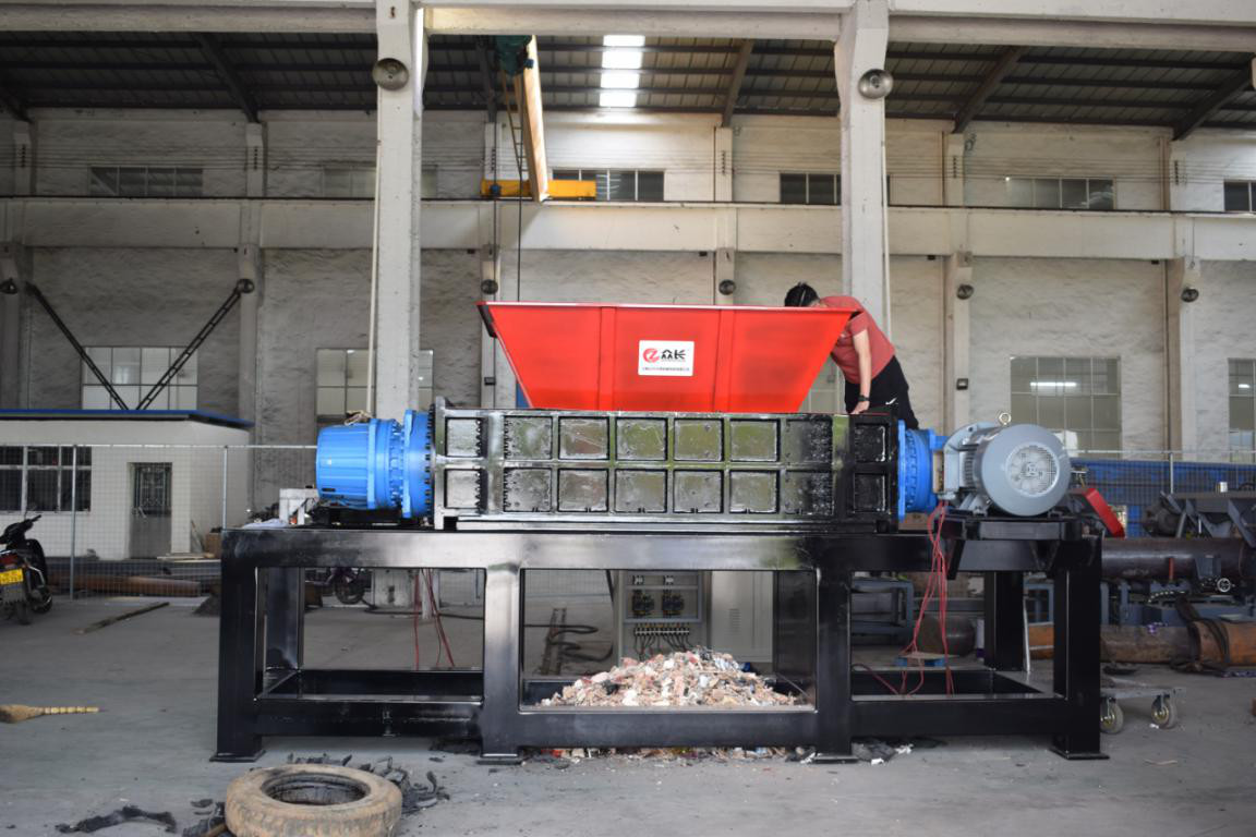 Scrap Metal Shredder / Double Shaft Scrap Metal Shredder Scrap Metal Shredder Dual Shaft Shredder