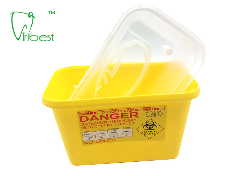 FDA Medical Waste Plastic Disposable Sharps Container