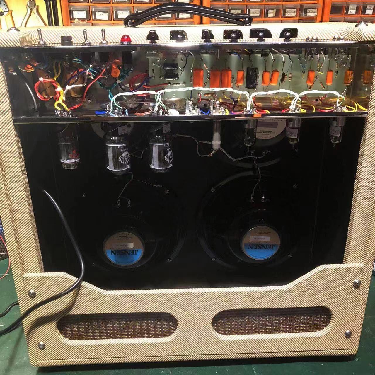 Custom Built '59 Fender Clone Tweed Bassman Head