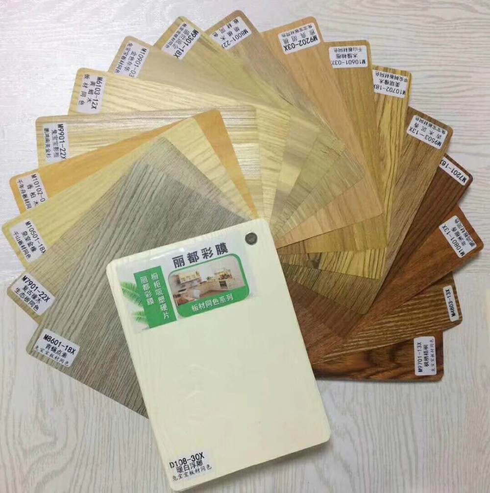 Home Decor PVC Self Adhesive Film PVC Laminated Film Embossed