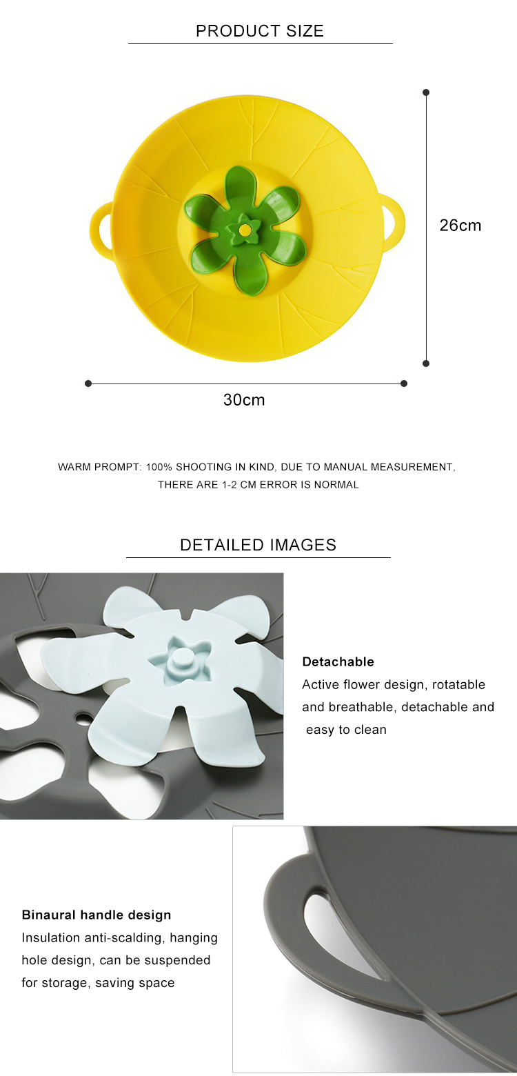 New product universal silicone pot pan lid cookware sets