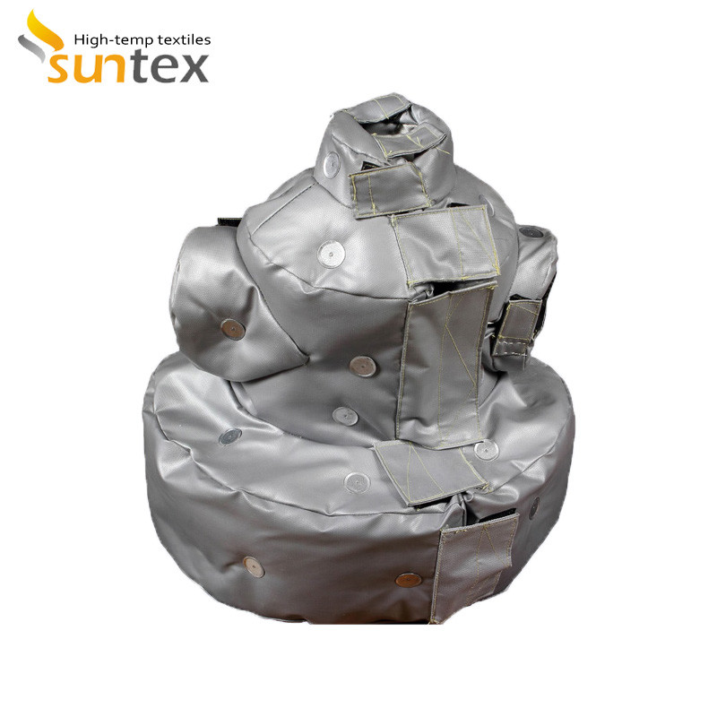 One Side Silicone Coated Fiberglass Fabric - Removable Thermal Insulation Jackets, Blankets Material