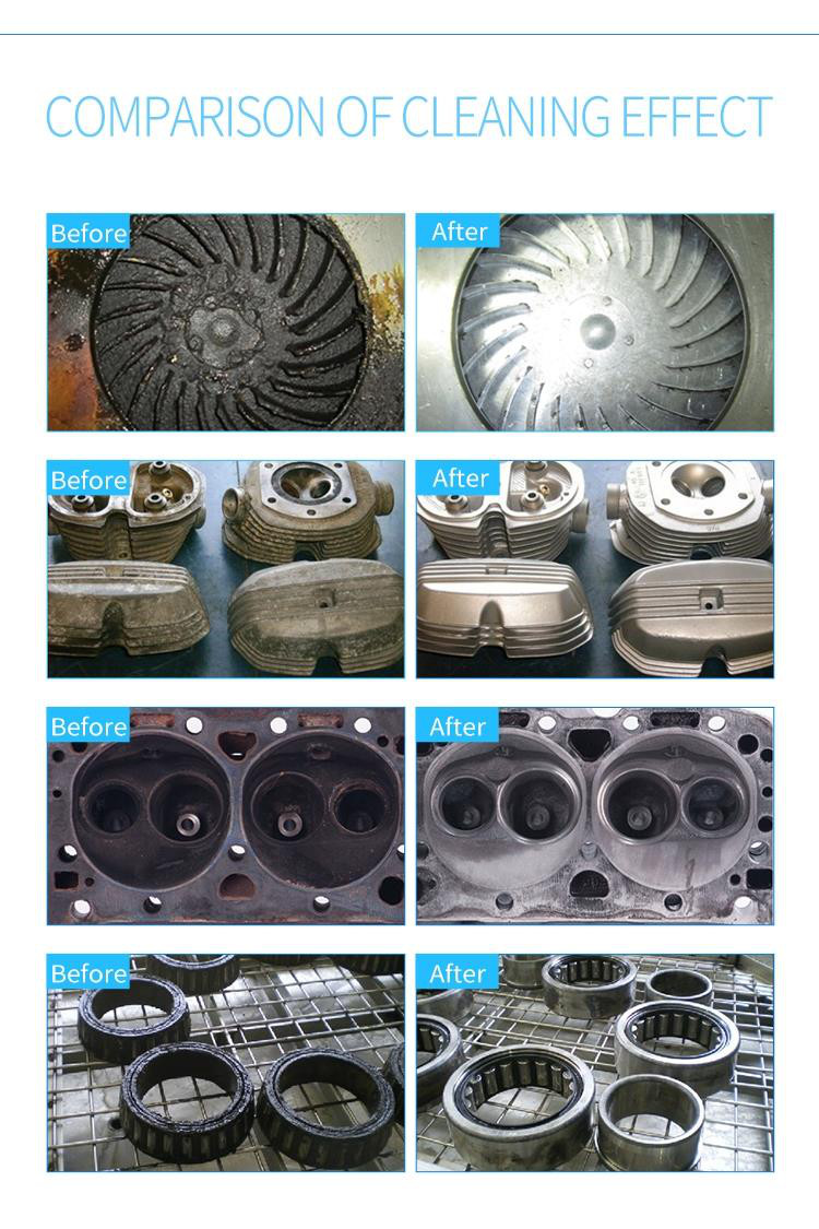 Nozzle Block Engine Ultrasonic Cleaning Machine 30L Big Volume 40KHz 600W SUS 304