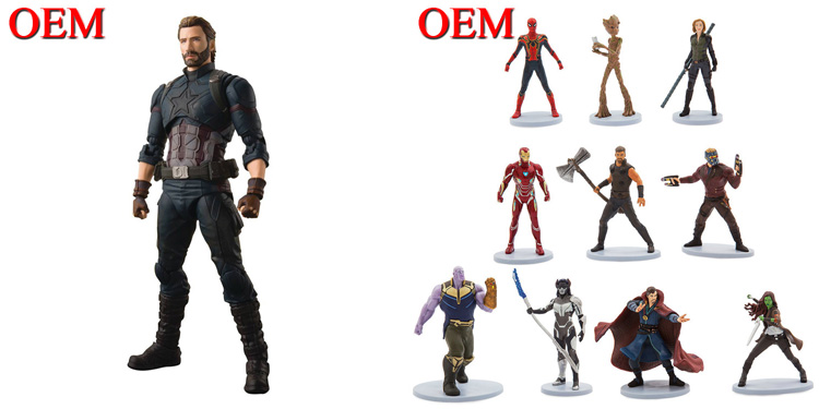 Custom PVC Figurine 3D Super Hero Toy Figure