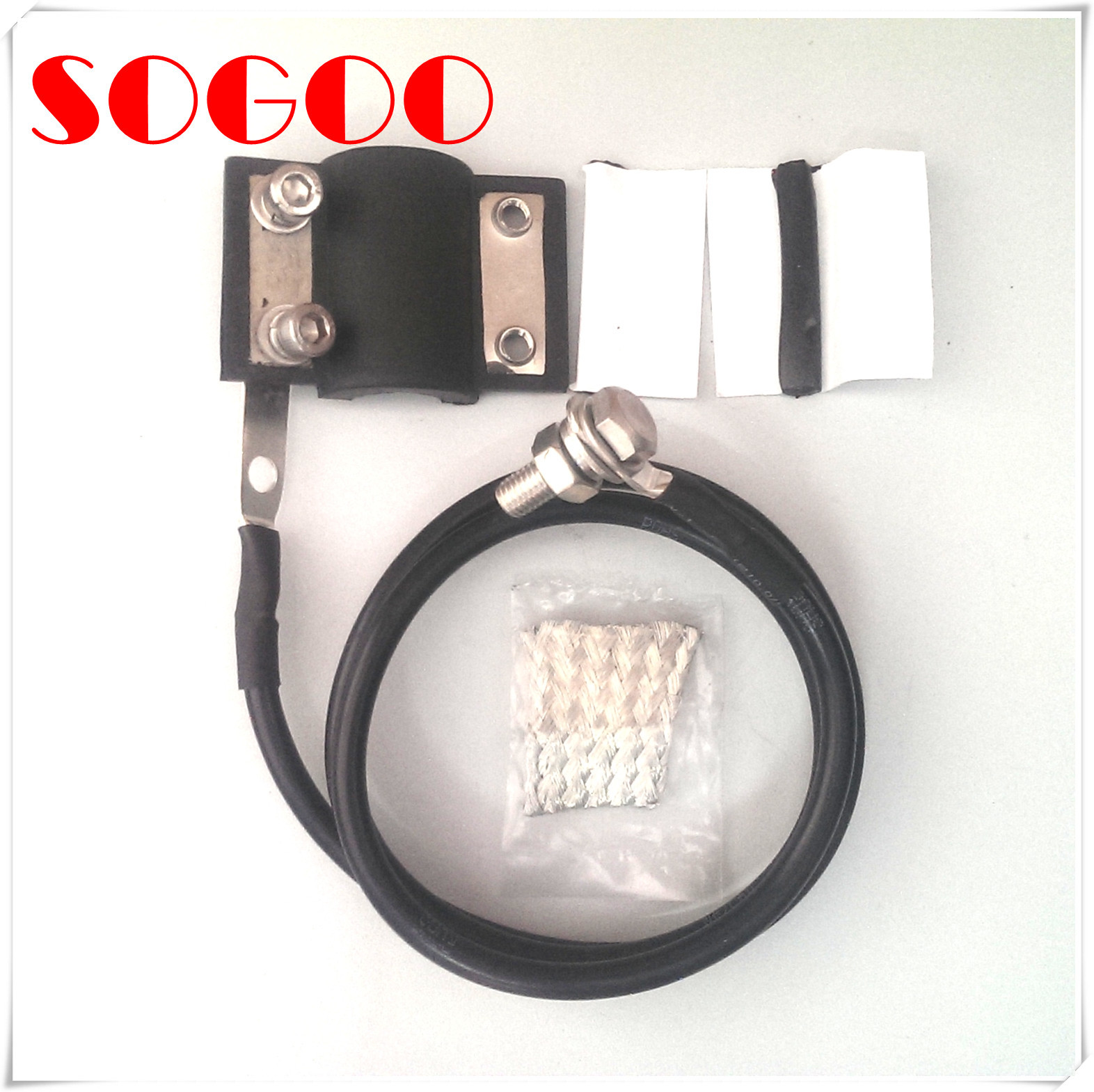 1/2 " Outdoor Framework Coax Grounding Kit For Telecom Cable