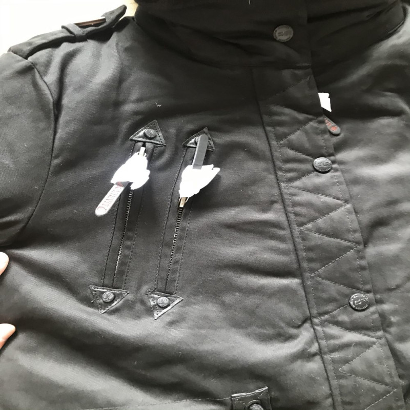 High Quality Ladies Cotton Twill Parka Autumn And Winter Casual Keep Warm