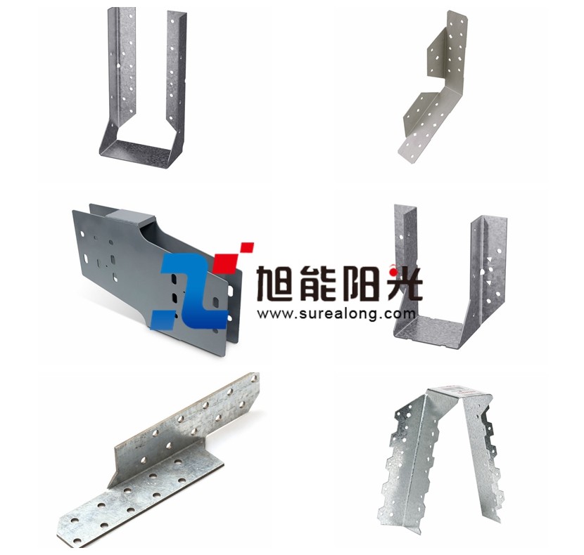 Customized Timber Connectors Blending Process Galvanized Steel Stainless Steel Joist Hanger