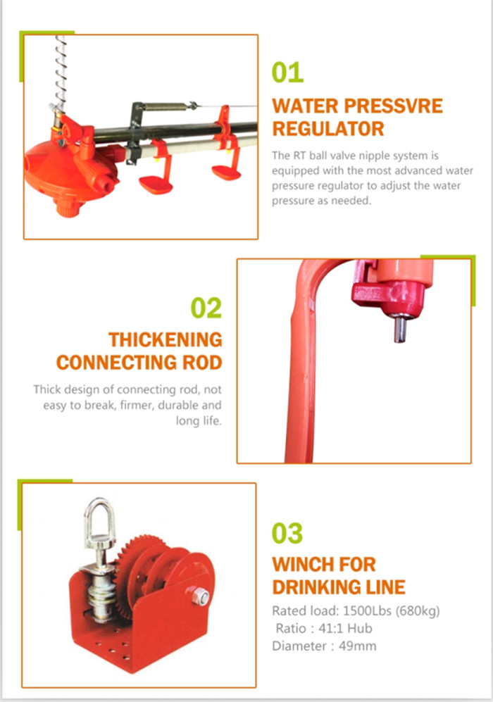 Automatic Plastic Nipple Drinker Chicken Watering Cup
