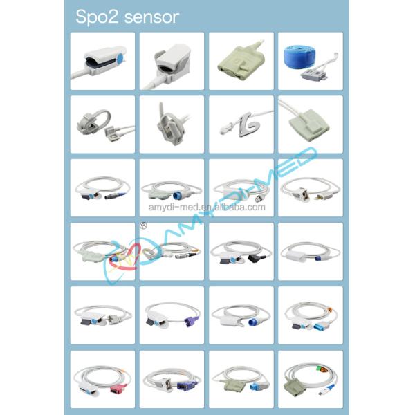 7 Pin SpO2 Pulse Oximeter Cables 1 Meter Spo2 Sensor Cable Easy Installation