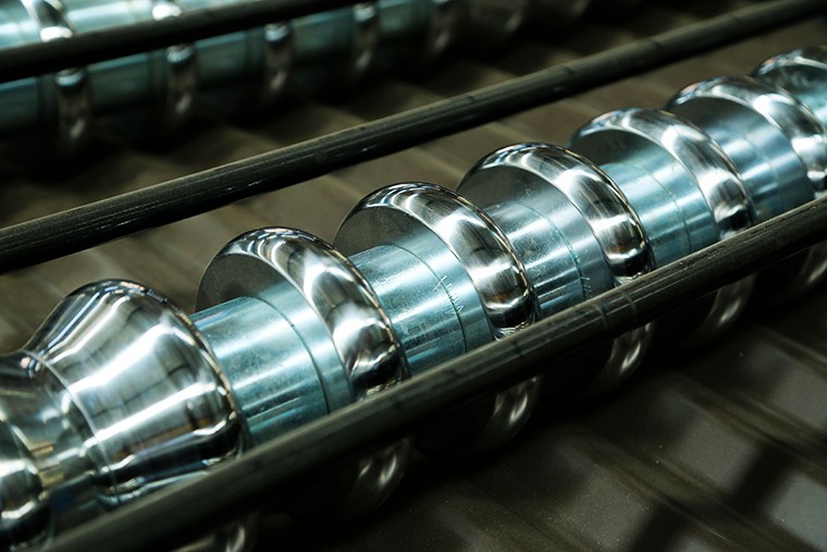 Two Layer Roofing Sheet Roll Forming Machine , Metal Roofing Roll Former