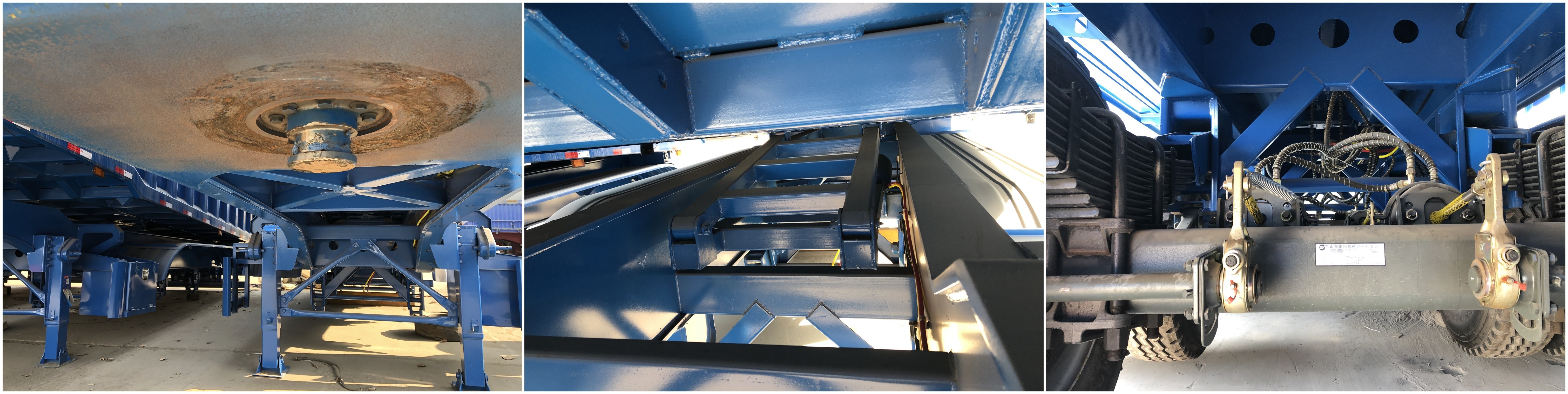 Triple Axles Hydraulic 40 Ton Rear Dump Trailers