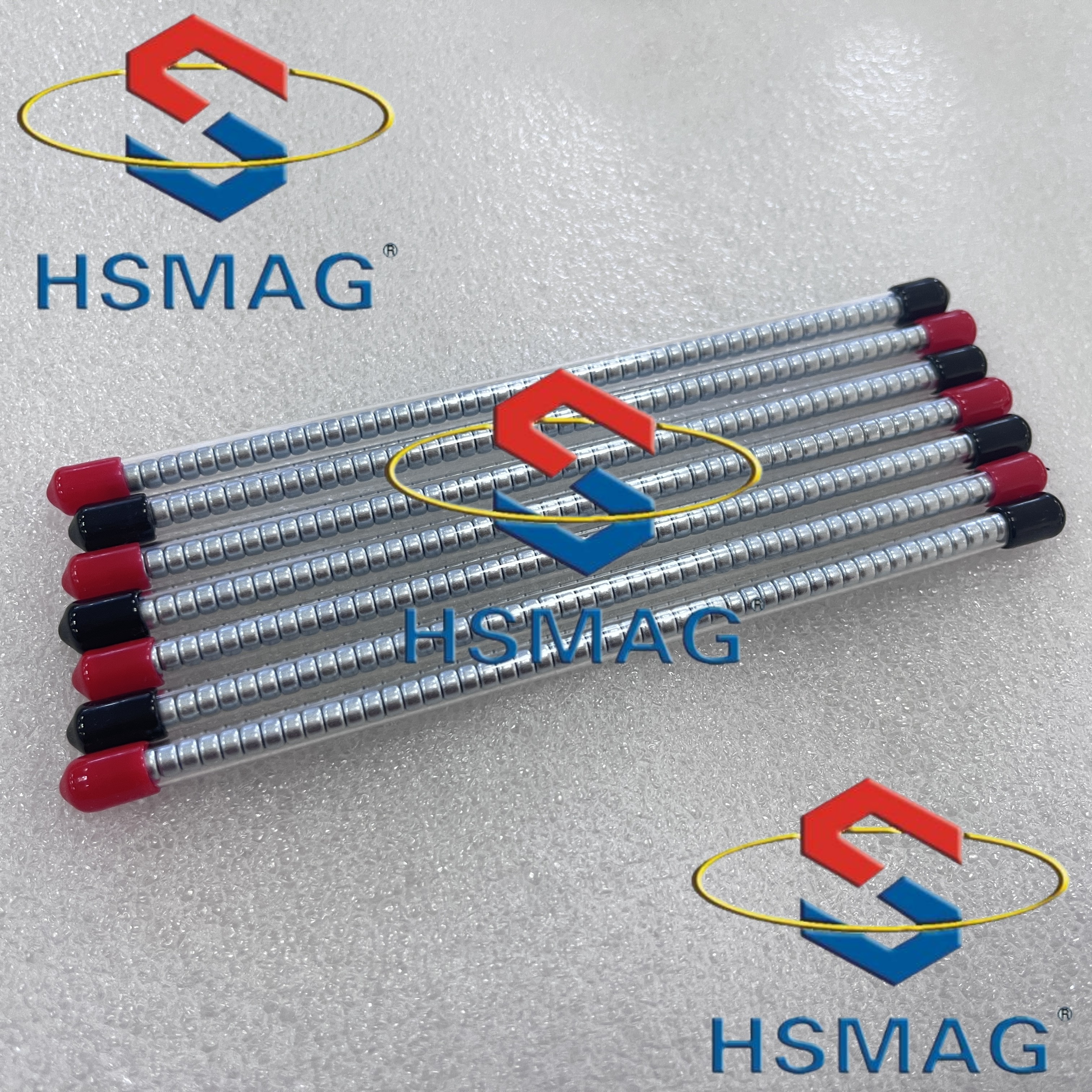 HSMAG Strong Motor Zn Coated SmCo Cylinder Magnet High Temperature 1*1.5*3mm