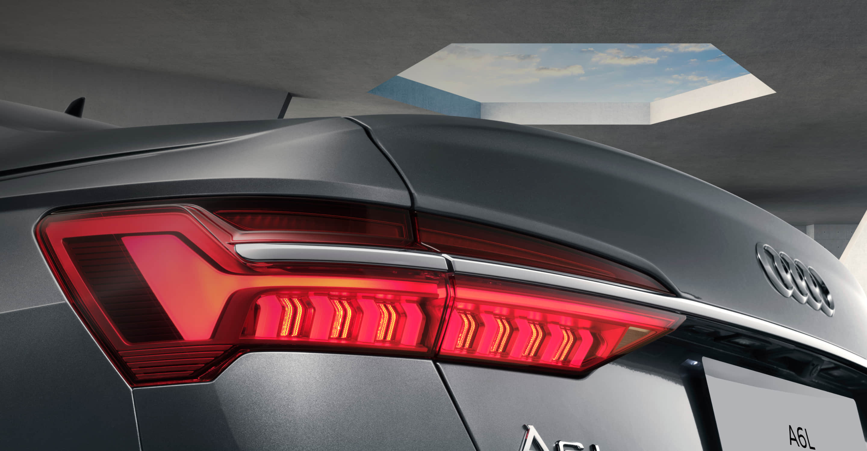 Audi A6L A7L Petrol Vehicle with Automatic Gear Box and Euro VI Emission Standard in 2024