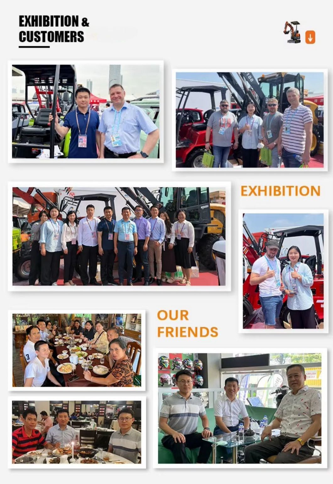 Chinese Manufacturer Wholesale CE/EPA 1500kg Excavator 1.5ton Crawler Small Digger Bagger 1ton 2ton 3.5 Ton Hydraulic Mini Excavator Factory Price