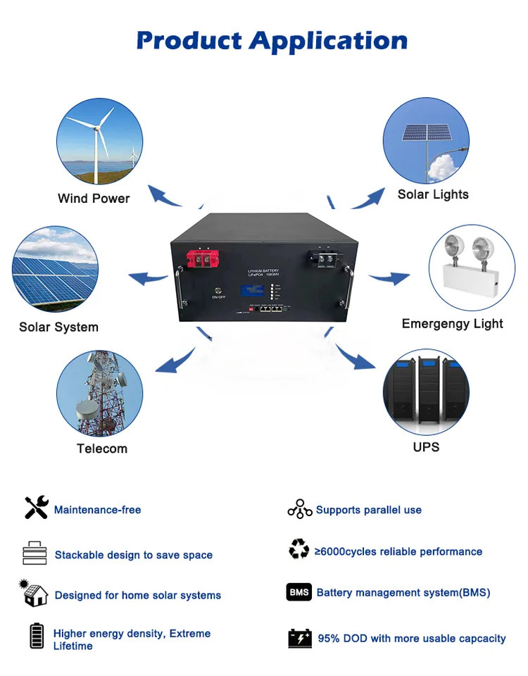150AH Cabinet Battery Home Energy Storage System 48V Rechargeable Lifepo4