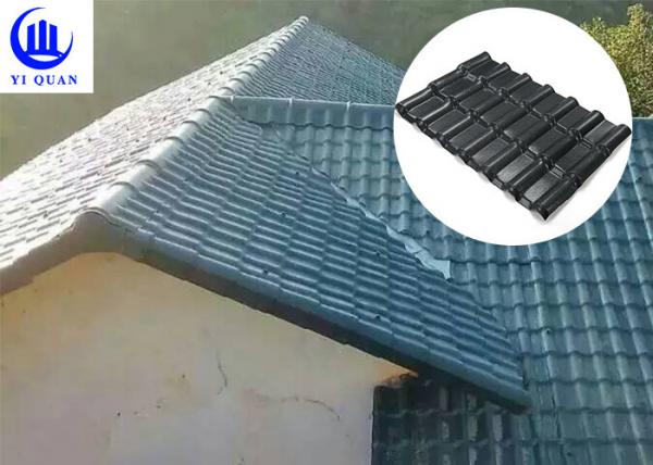 Quality Durable UV Resistant Protected Plastic ASA Synthetic Resin Roofing Sheet Tile for sale