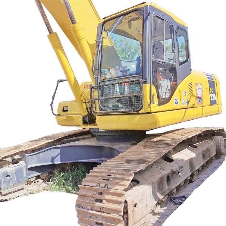 Best 20T Second Hand KOMATSU Crawler Excavator PC220 with Cummins Engine