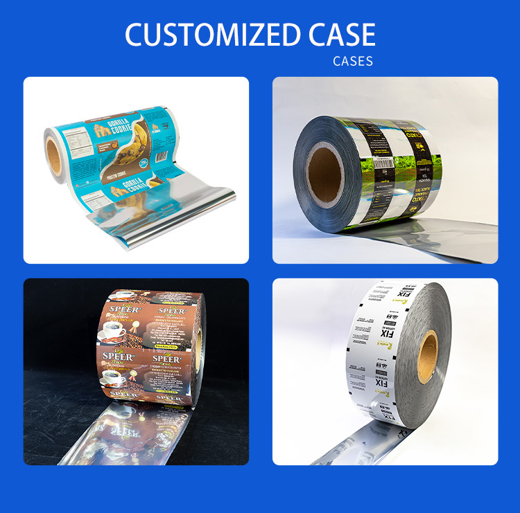 Eco-Friendly Multi-Layer Aluminum Foil Film Roll - Flexible Thickness & Width Options​​​
