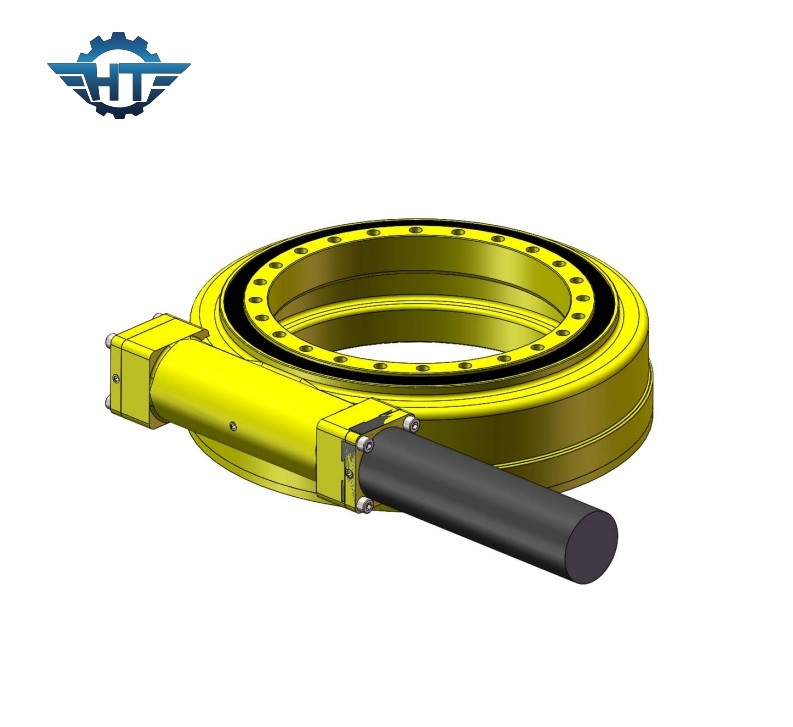 3 Inch IP66 Small Enclosed Slew Drive For Tilted Solar Tracking System