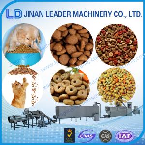 Buy cheap Automatic dog food twin screw extruder food process machinery product