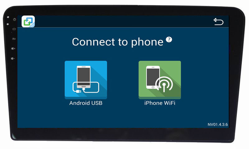Ouchuangbo car 1080 video stereo android 8.1 for Volkswagen Santana 2013 with USB SWC 4 Core CPU WIFI receiver