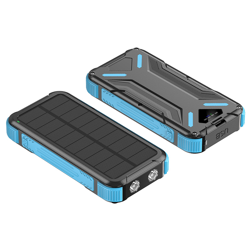 Wireless 15W/USB 22.5W Output Solar Power Bank 20000mAh for Cell Phones Smartphones
