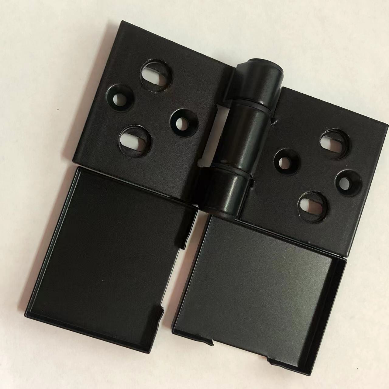 Small Window Glass Hinge in Aluminium Alloy with White Color and Friction Stay System