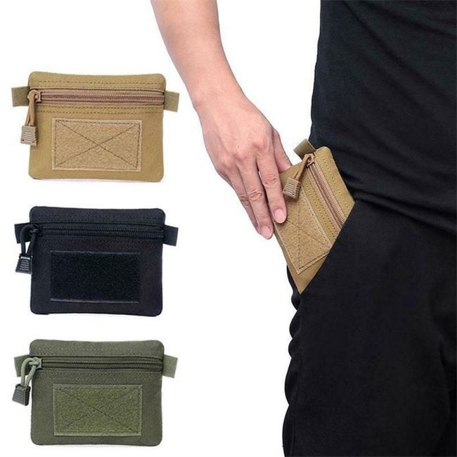 Outdoor Military Canvas Storage Bag, Men'S Canvas Small Messenger Bag Casual Shoulder Bag Chest Bag Travel Carry Bag